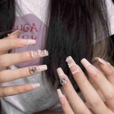 24pcs/Set Press On Nails CKRCZ207